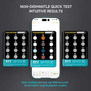 RF4 T01 para Tarjeta de Verificación de Autenticidad de Pantalla Original de <span class=keywords><strong>iPhone</strong></span> - Portátil, Sin Necesidad de Batería, 1 Segundo para Accesorios de Teléfonos Móviles - Product Image 1