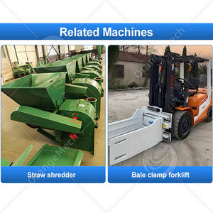 Máquina Envolvedora de Pacas Redondas de Heno Verde de Trigo Automática ORME, Compactadora de Heno Húmedo - Product Image 4