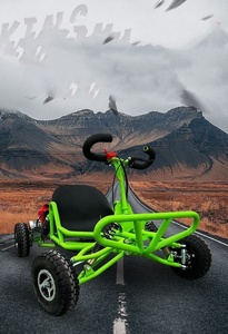 Go Kart 90CC Pedal Gas untuk Segala Medan UTV Sepeda Drifting Pantai dengan Mesin Dua Langkah Kecepatan 35km/jam untuk Petualangan Luar Ruangan - Product Image 3