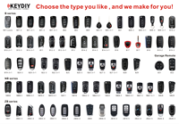 Sous-unité télécommandée KEYDIY série NB pour KD900, KD MAX et KD-X2 URG200, version anglaise, fabriquée en Chine