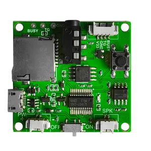 MP3 Multifunctional Module QJM002 With SD Card Port Voice Sound Playback Module UART I/O Trigger Module