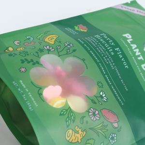 Sachets Doypack recyclables haute barrière avec fermeture éclair, résistants à l'humidité, pour l'emballage de friandises pour animaux de compagnie/chiens - Product Image 3