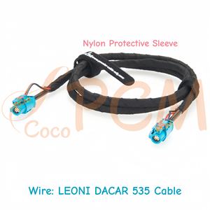 汽车线束原装安费诺4 + 2p母对母LVDS视频电缆兼容罗森伯格HS D 99K11D-1D5A5-Z - Product Image 4