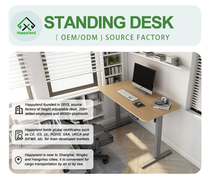 Điện Chiều Cao Có Thể Điều Chỉnh Ngồi Đứng Máy Tính Chơi Game Nhà Đồ Nội Thất Văn Phòng Nâng Cao Bàn Làm Việc PC Nghiên Cứu Bảng - Product Image 6