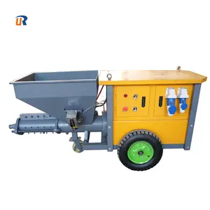 High Quality Wall Plaster <strong>Price</strong> in India Fully Automatic Cement Sand Spray Mesh <strong>Rendering</strong> Plastering Machine - Product Image 1