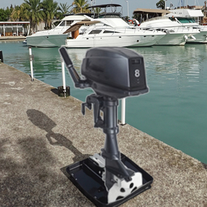 2-stroke 8hp Motor Motor Marine Hookup Motor Tail Machine Rubber Boat <b>Hook</b>-up - Product Image 2