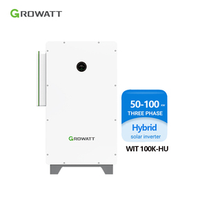 Sistema de Almacenamiento de Energía Growatt WIT 75K-H/WIT 75K-HU de 75kw, Tres MPPT, Alto Voltaje, Híbrido Solar - Product Image 4