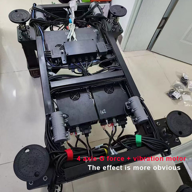Top Choice Sim Racing Simulator Cockpit GT7 Vibration Kit 4/6 Axis G-Force Simulation Enhances Racing Cockpit Experience