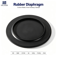 Diaphragme en caoutchouc sur mesure, membrane renforcée résistante aux hautes températures et au vieillissement, pour toutes les applications industrielles générales et les pièces d'étanchéité de vannes.