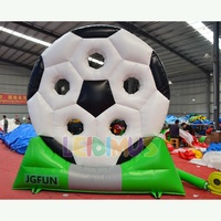 Cible gonflable de football gonflable de but de tir de football de jeux de lancer de football pour des événements de partie