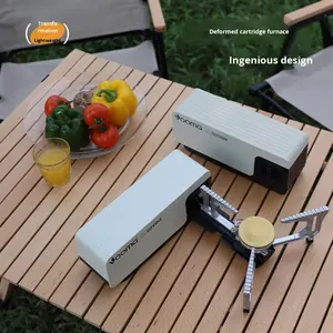 <span class=keywords><strong>Barbecue</strong></span> portable à <span class=keywords><strong>gaz</strong></span> butane intégré pliable coupe-vent pour <span class=keywords><strong>camping</strong></span>, mini-réchaud de voiture, vente chaude 2026 - Product Image 2