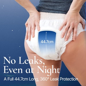 Culottes super absorbantes, anti-fuites, respectueuses de la peau, absorbantes Labocell, pour flux abondant, avec couche absorbante en coton bio. - Product Image 4
