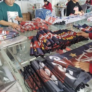 China Factory Custom Design Sublimated Polyester Red Antithetical Couplet Christmas Couplets <b>Banner</b> - Product Image 6