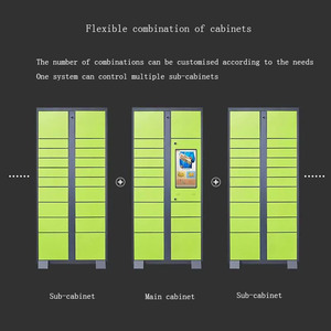 <strong>Vendors</strong> Networking System Smart Campus Indoor Outdoor Parcel Drop Box Self Pickup Smart Courier Cabinet Delivery Storage Locker - Product Image 4