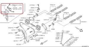 2 Buah Solenoid 23796EA20A 23796EA20B Katup Kontrol Waktu Katup Variabel untuk Nissan/Infiniti Kit Termasuk Gasket - Product Image 4