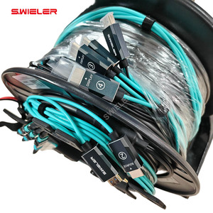 100m 高清 2.1 Mi TV 光纤电缆 4 通道高清电视转高清电视 2.1 延长线蛇形电缆电脑电视投影仪 Mi 8k 显示屏高清光纤电缆 - Product Image 5