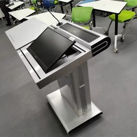 Podium interactif numérique intelligent pour l'équipement éducatif d'enseignement couvrant d'autres fournitures scolaires essentielles de mobilier scolaire