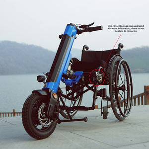 Kit de conversion de vélo à main pour fauteuil roulant électrique pour fauteuil roulant électrique pliant - Product Image 1
