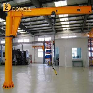 重型360 °   1T 2T <span class=keywords><strong>3T</strong></span> 5T 旋转式壁挂式旋臂起重机，为高效车间物料搬运提供解决方案 - Product Image 5