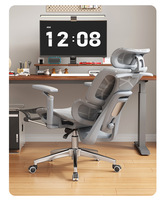 Chaise de bureau ergonomique avec repose-pieds Design confortable et fonctionnel pour une utilisation en milieu de travail avec accoudoirs 4D Chaise de jeu