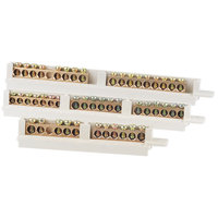 Barre omnibus de mise à la terre en cuivre haute puissance, 12/14/18/19/24/27 trous, pour connexion de fils sous tension, boîtier de distribution, ligne neutre