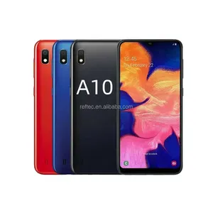 安い電話6.2 "サムソンギャラクシーA10 SM-A105米国版オリジナルロック解除された中古スマートフォン2 32GBオクタコアAndroidモバイル