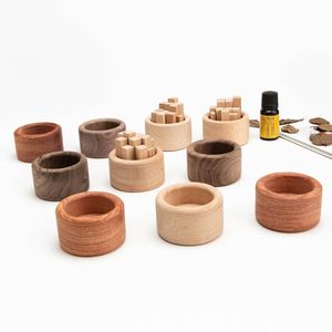 Factory Festivals Ornaments Decoration Gifts Wooden <b>Essential</b> Oil Diffuser Wood Material Fragrance Diffuser Modern Style - Product Image 2