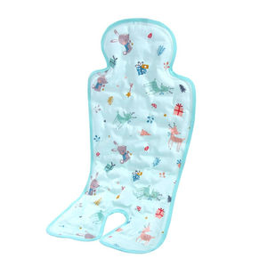 Almohadilla refrescante para bebés, colchoneta de gel con cuentas de hielo tejida lista para el verano, segura y cómoda para bebés y niños pequeños, cojín para asiento de <span class=keywords><strong>cochecito</strong></span> de 70x34 cm - Product Image 6