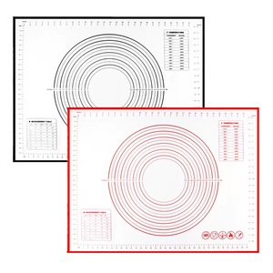 Tapis de cuisson en silicone pour pâtisserie, 28x20 pouces, extra large, pour biscuits et <span class=keywords><strong>pain</strong></span>, <span class=keywords><strong>planche</strong></span> <span class=keywords><strong>à</strong></span> <span class=keywords><strong>pétrir</strong></span> pour comptoir de cuisine - Vente chaude - Product Image 2
