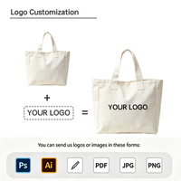 Sac en toile de coton réutilisable, sac de shopping personnalisé avec logo imprimé, sac de transport léger et durable, sac à main pour les voyages quotidiens et la vente au détail