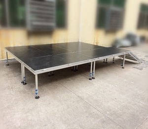 Plate-forme de scène de danse mobile en aluminium réglable pour mariage - Product Image 1