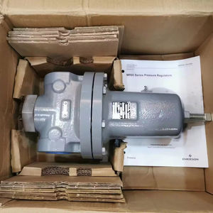 Brandneue Emerson Fisher MR95 Serie Pneumatische Pilotgesteuerte Druckminderegler - Edelstahlgehäuse - Product Image 6