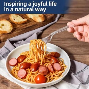 ملعقة بلاستيكية 7 بوصة PS خفيفة الوزن محمولة للمناسبات الخارجية وظائف المدرسة والتخييم أدوات مائدة للاستعمال مرة واحدة - Product Image 4