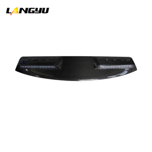 Accesorios Exteriores 3K Twill <span class=keywords><strong>Defender</strong></span> 90 110 <span class=keywords><strong>130</strong></span> Luces de techo de fibra de carbono seco para lámpara superior <span class=keywords><strong>Land</strong></span> <span class=keywords><strong>Rover</strong></span> - Product Image 6