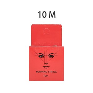 Fil de traçage pour sourcils <span class=keywords><strong>rose</strong></span> et rouge en gros, 10m, lignes marron pré-encrées pour maquillage permanent des sourcils - Product Image 5