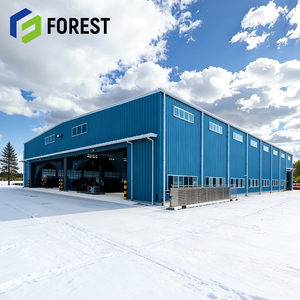 Entrepôt commercial en acier durable de Californie avec poutres en I, atelier industriel modulaire en Indonésie, grande portée en Malaisie - Product Image 1