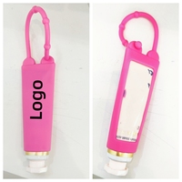 Rouge à lèvres protecteur en silicone souple durable et personnalisé, housse de télécommande pour désinfectant pour les mains