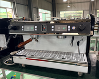 Machine à expresso semi-automatique 9 bars, qualité commerciale, chaudière 11L, acier inoxydable 304, pompe rotative 150W