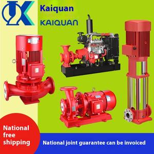 Kaiquan Pompe à incendie tout cuivre Pompe de pulvérisation de bouche d'incendie électrique à grand débit <span class=keywords><strong>Booster</strong></span> de <span class=keywords><strong>moteur</strong></span> diesel vertical en acier pour eau propre - Product Image 2