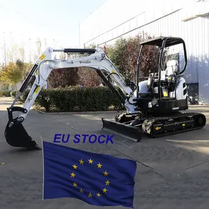 Pengiriman gratis 4 Ton1t 1500 kg Digger1.5 <span class=keywords><strong>Ton</strong></span> Mini Backhoe Loader ekskavator hidrolik untuk dijual 0.8 <span class=keywords><strong>Ton</strong></span> ekskavator Mini - Product Image 2