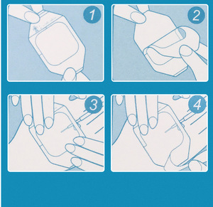 Vendaje impermeable de película transparente para heridas, cánula de vendaje IV - Product Image 3