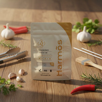 Sacs d'emballage personnalisés pour aliments pour bébés de qualité alimentaire, en résine PET/PE laminée haute performance avec fermeture éclair et encoche de déchirement pour l'industrie alimentaire