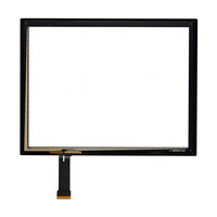 Écran tactile capacitif extérieur fin et léger de 27 pouces, couleur pleine, haute sensibilité, réponse précise, compatible avec divers appareils numériques