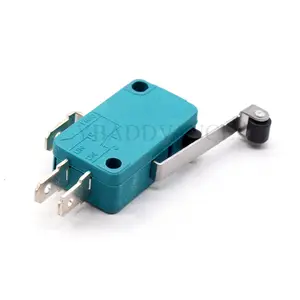 Long Roller Lever Limit Actuator Micro Switch SPDT For Any Low Voltage Application 16A 125-250V