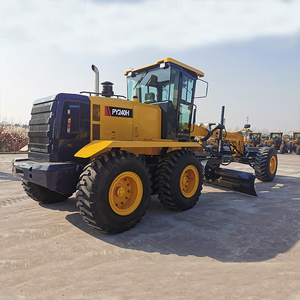 Machines de construction routière Sinomach, niveleuse à moteur de 20 tonnes, largeur de lame de 4420 mm, niveleuse minière à double entraînement avec moteur Cummins. - Product Image 5