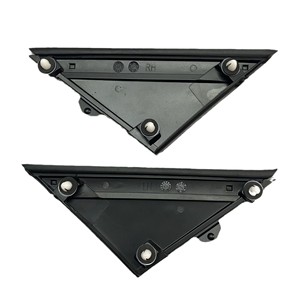 Fiat 500 Rearview <b>Mirror</b> Triangular <b>Panel</b> Glossy Finish Replacement Part 735426887 - Product Image 4