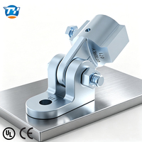 Raccord structurel homologué UL UTT071, électrogalvanisé QT450 pour tuyau SCH40, conforme aux codes NFPA 13 et ASCE 7