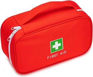 Sac de rangement pour médicaments, trousse de premiers secours portable, anti-poussière, poches en maille multicouches, sac d'urgence - Product Image 2