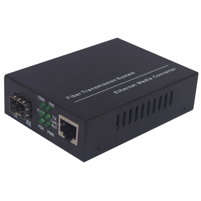 Low-Cost P3-P6 Nova CVT310 Fiber Optic Transceivers Media Converter TCP Network Video Wall 0-20KM Transmission FC/SC/LC Ports