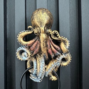 Spider Shaped Resin Door Ring <b>Decorative</b> Antique Style For Door Handle <b>Retro</b> Design Easy Installation - Product Image 4